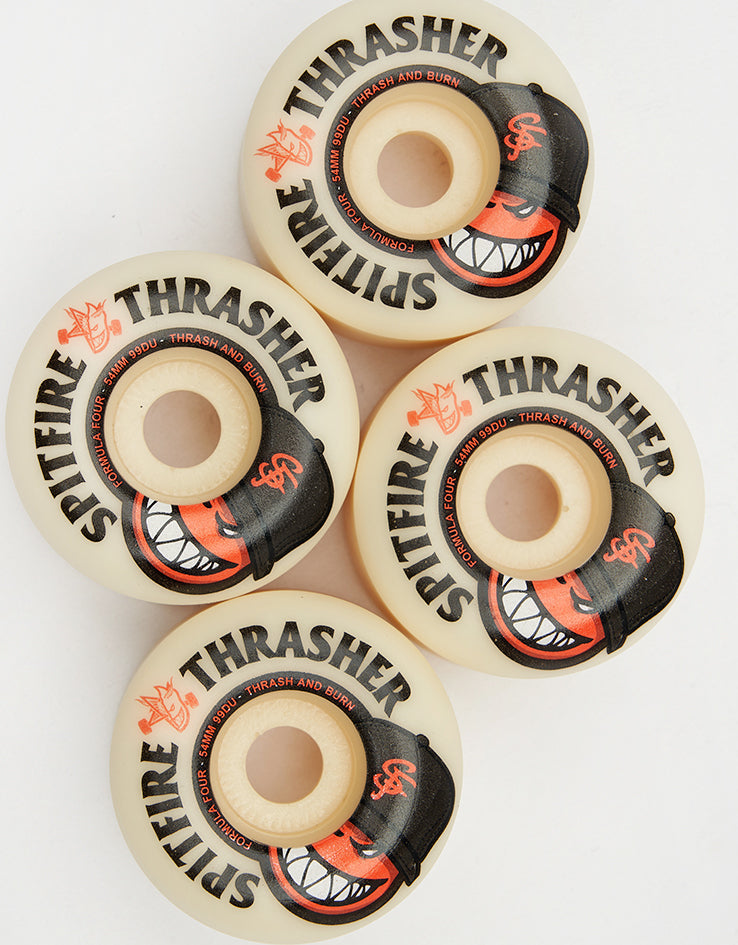 Spitfire x Thrasher The City Formula Four Radial Full 99d Skateboard Wheels - 54mm