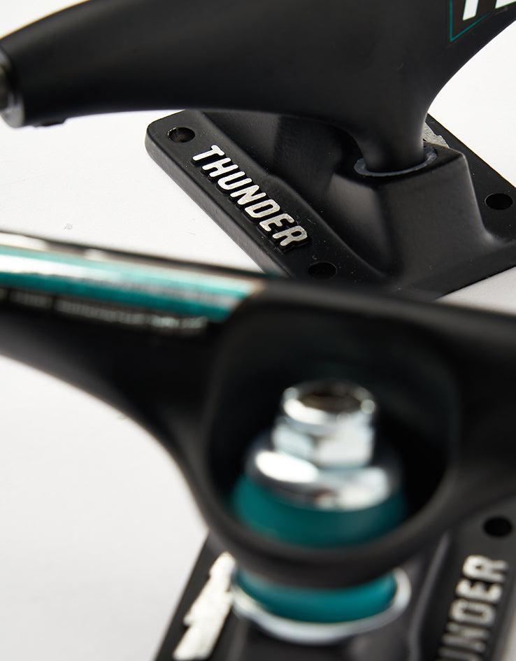 Thunder T-II Team Skateboard Trucks - Matte Black (Pair)