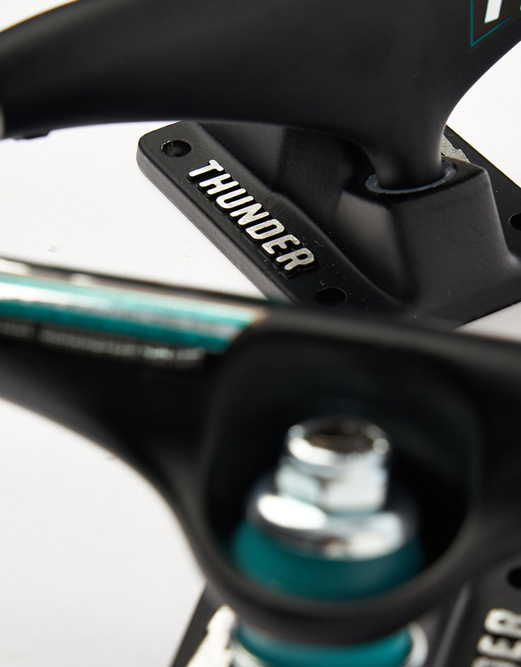 Thunder T-II Skateboard Trucks - Matte Black (Pair)