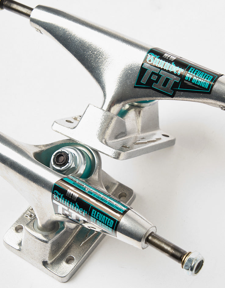 Thunder T-II Team Skateboard Trucks - Polished (Pair)