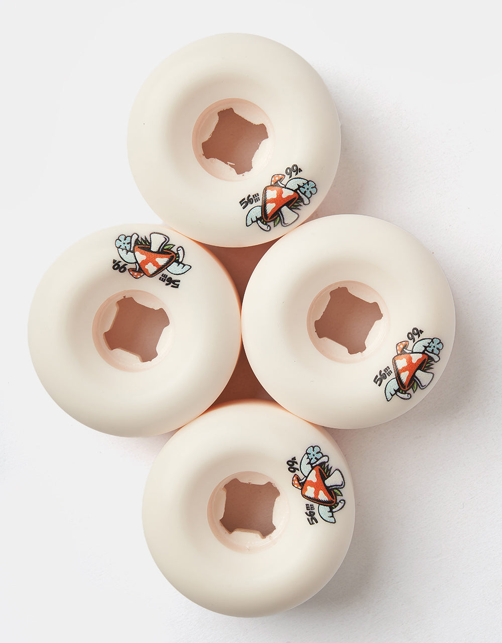 OJ Winkowski Mushroom Elite Mini Combo 99a Skateboard Wheels - 56mm
