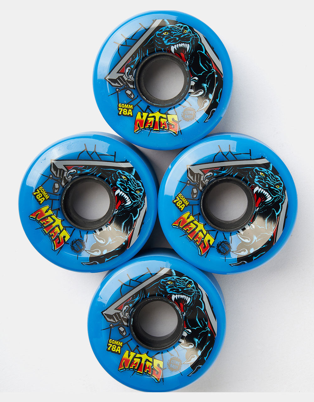 Slime Balls Natas Panther OG Slime 78a Skateboard Wheels - 60mm
