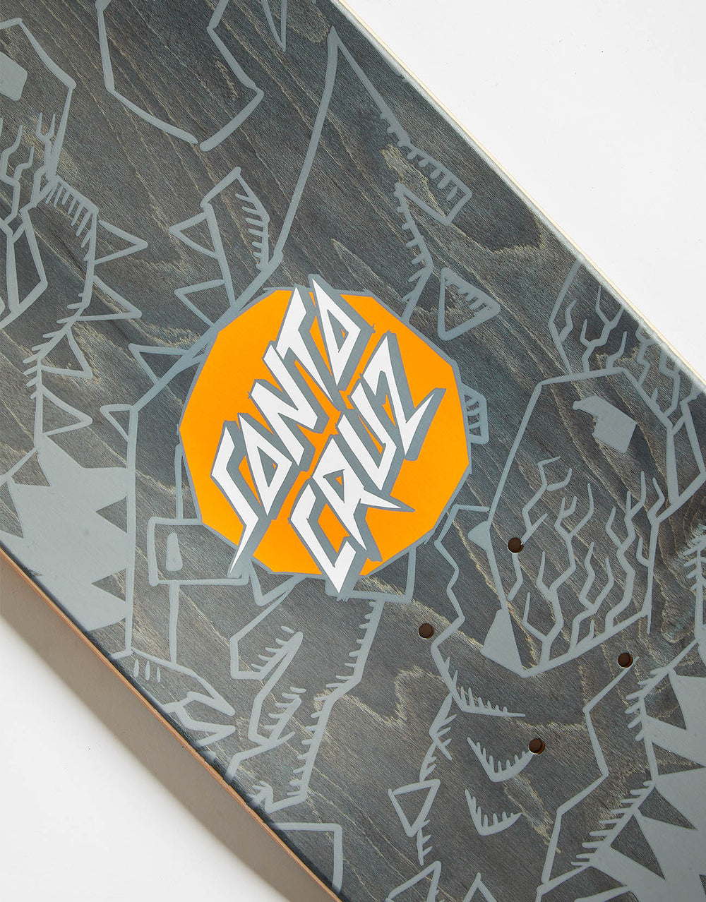 Santa Cruz Meek Scratched Slasher FeelBase Skateboard Deck - 8.25"