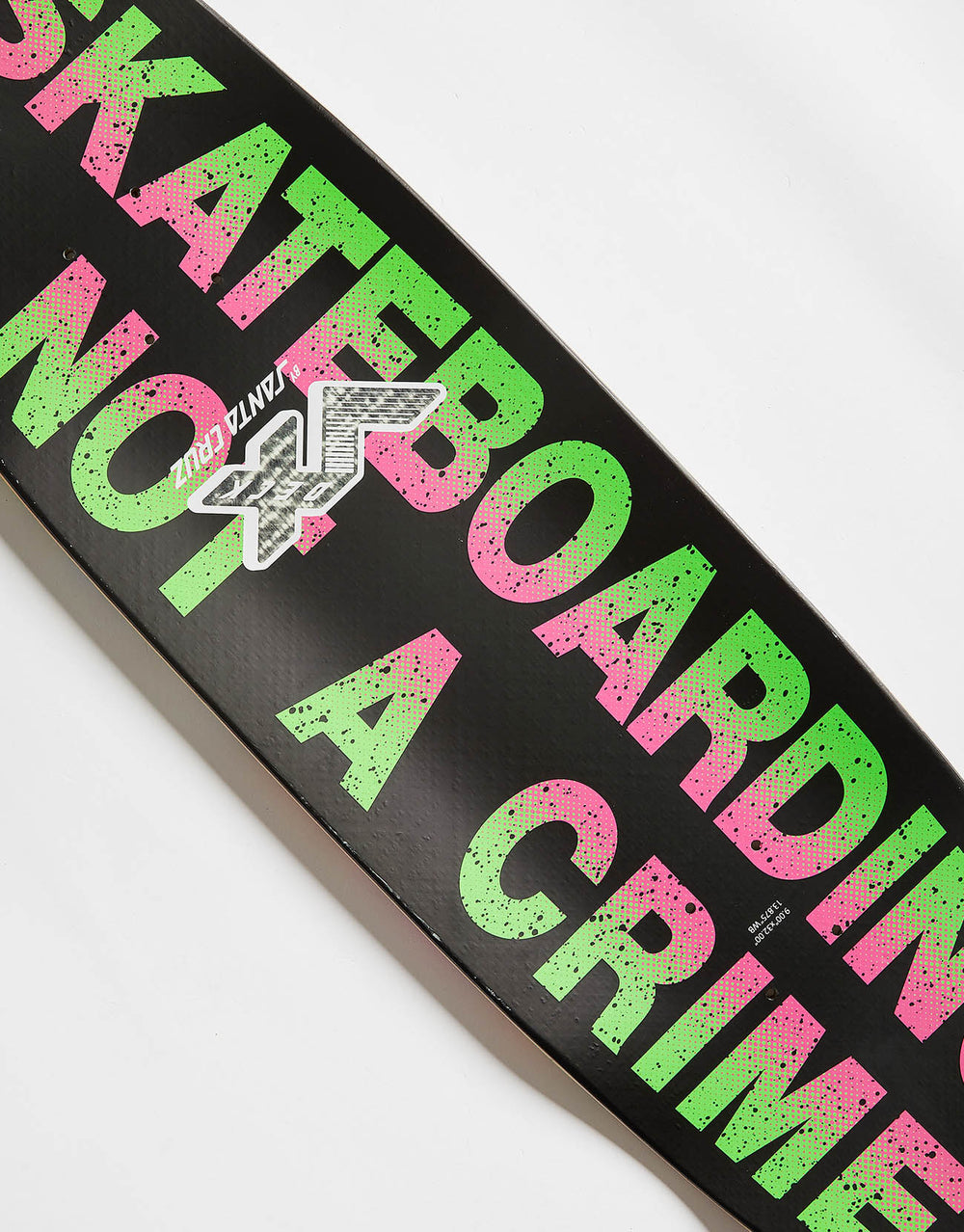 Santa Cruz Kendall Street Art Collage VX Skateboard Deck - 9"