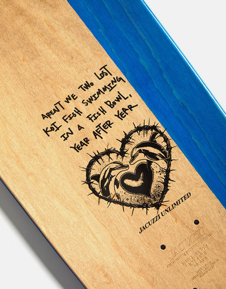 Jacuzzi Unlimited 500 Years Holo EX7 Skateboard Deck - 8.75"