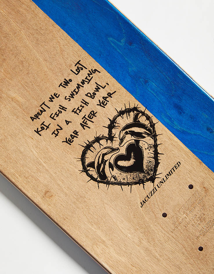 Jacuzzi Unlimited 500 Years Holo EX7 Skateboard Deck - 8.25"