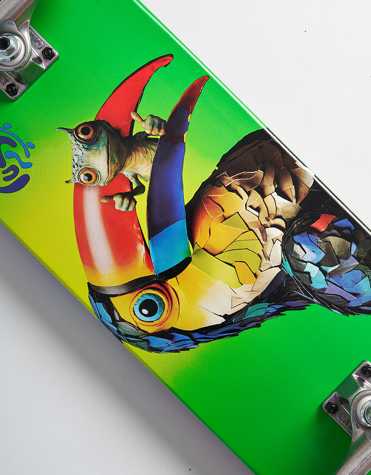 Push Toucan Fade FP Complete Skateboard - 8.25"