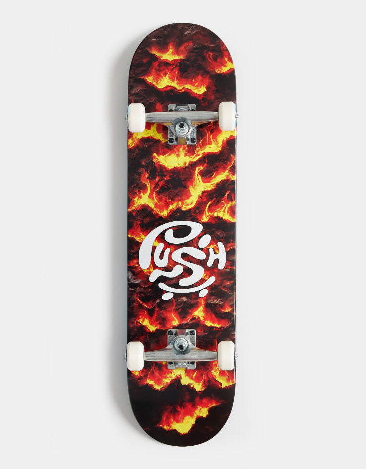 Push Lava Yellow FP Complete Skateboard - 8"