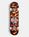 Push Lava Yellow FP Complete Skateboard - 8"