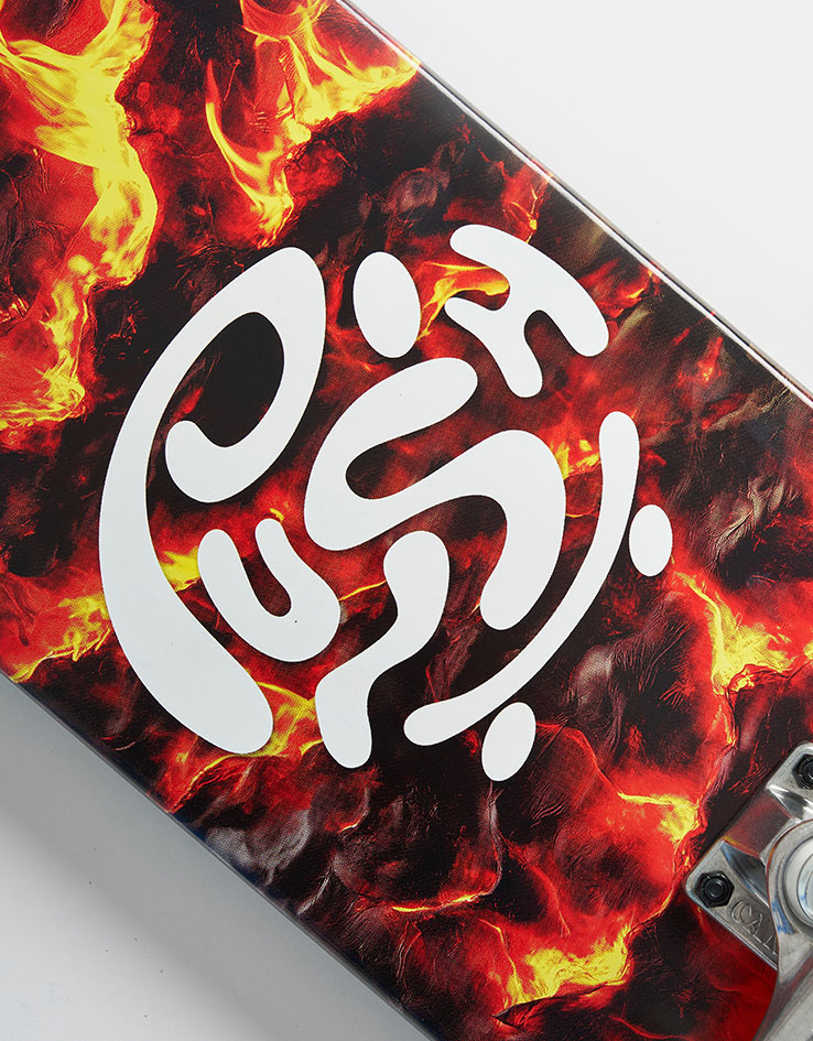 Push Lava Yellow FP Complete Skateboard - 8"