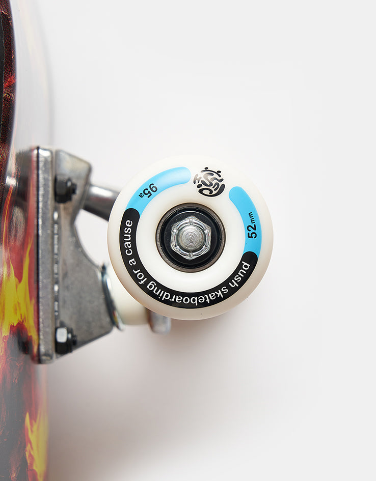 Push Lava Yellow FP Complete Skateboard - 8"