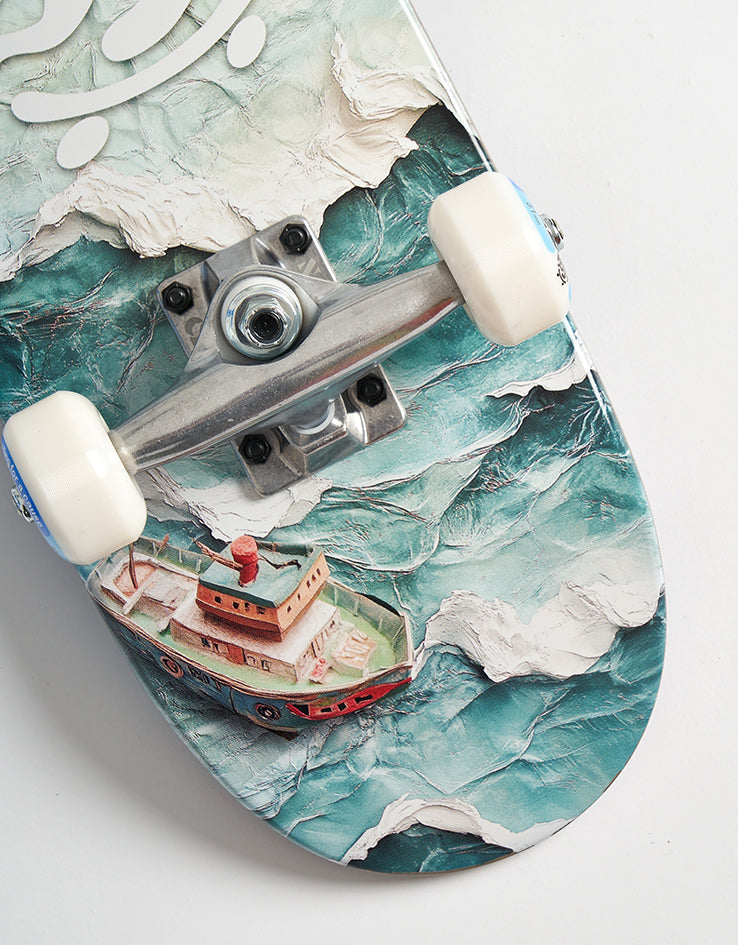 Push Ocean Blue FP Complete Skateboard - 7"