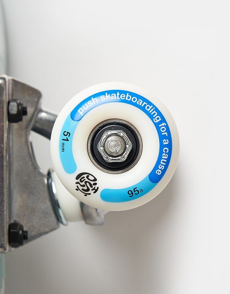Push Ocean Blue FP Complete Skateboard - 7"