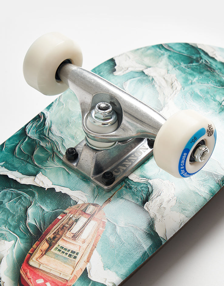 Push Ocean Blue FP Complete Skateboard - 7"