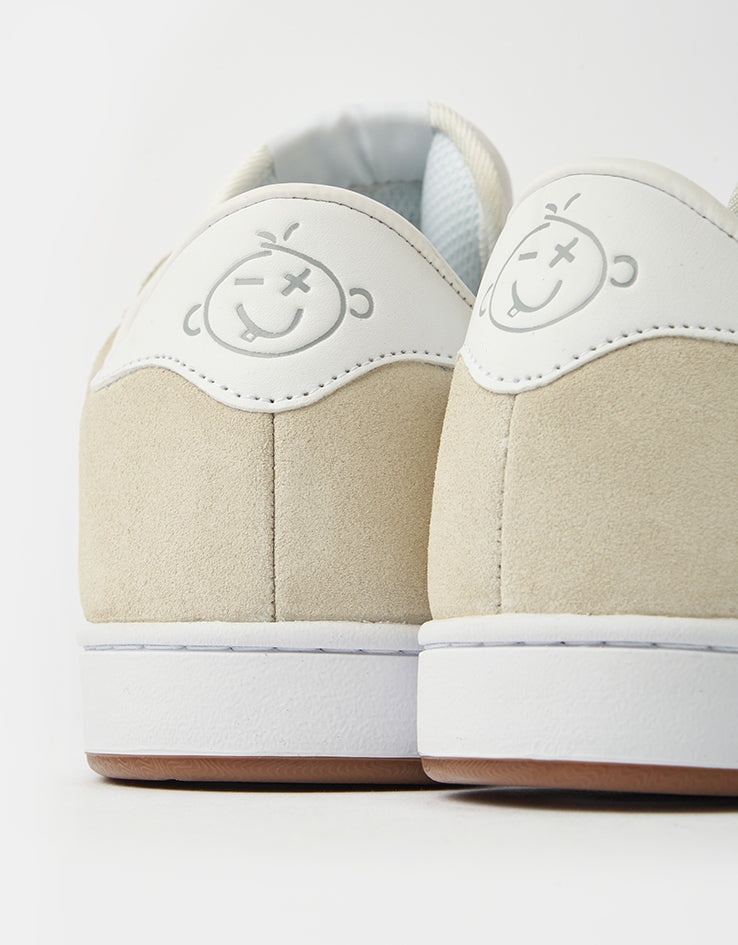etnies Scam Skate Shoes - White/White