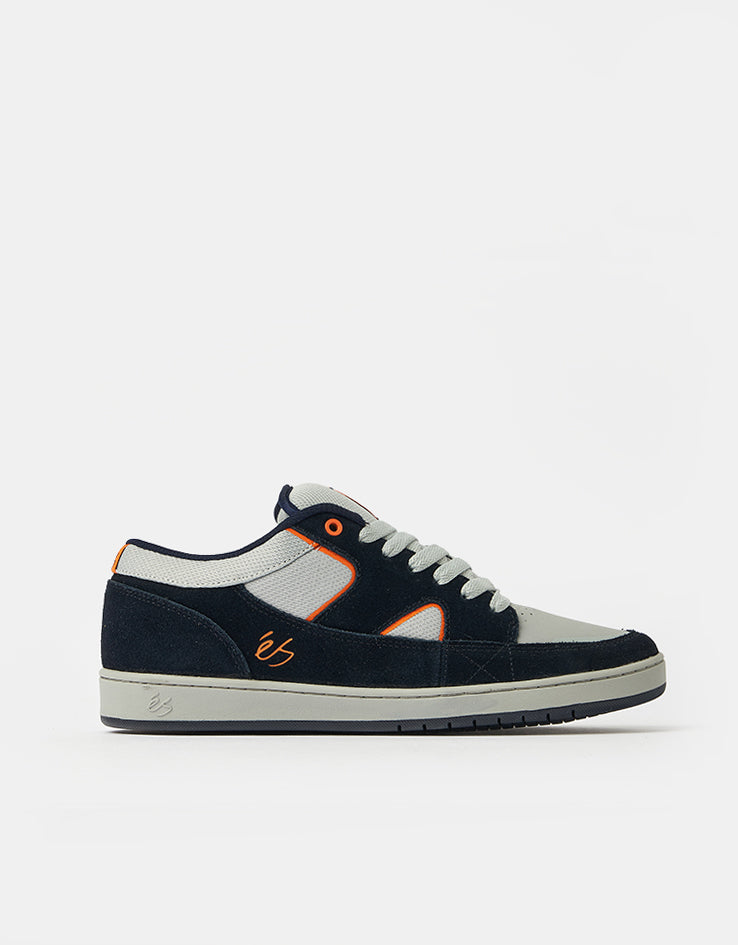 éS Sophisto Skate Shoes - Navy/Grey/Orange