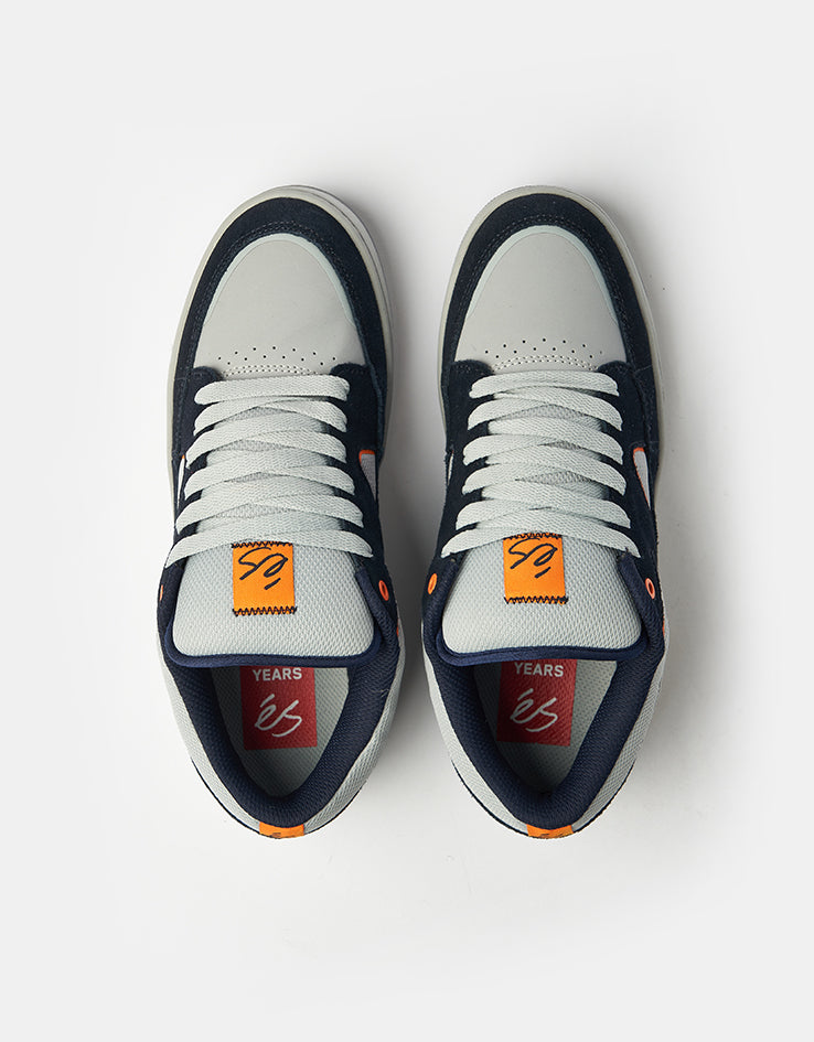 éS Sophisto Skate Shoes - Navy/Grey/Orange