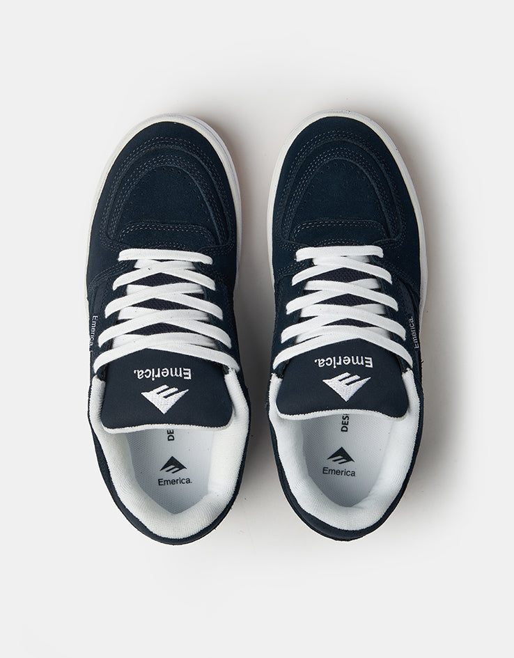 Emerica Mute Skate Shoes - Navy