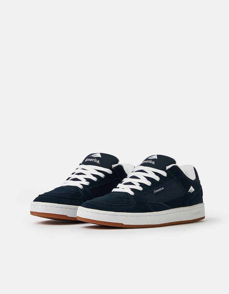 Emerica Mute Skate Shoes - Navy