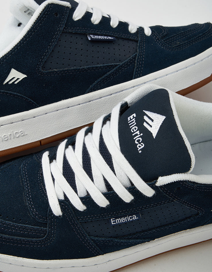 Emerica Mute Skate Shoes - Navy