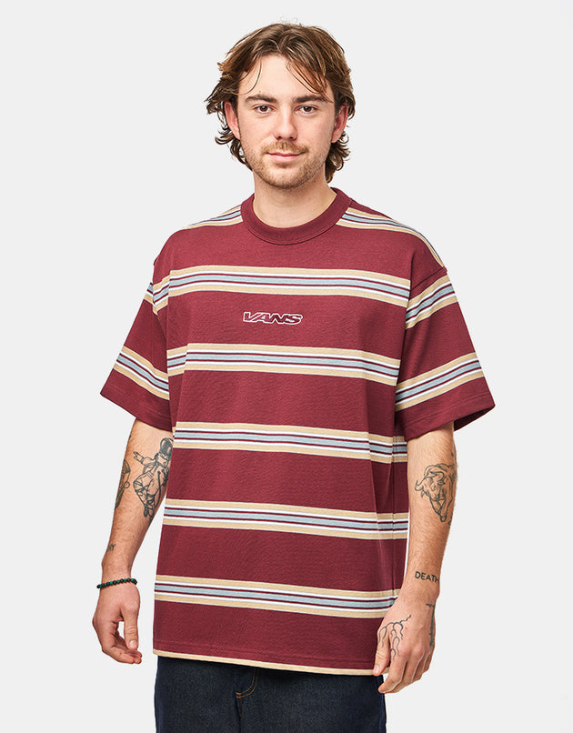 Vans Mesa Stripe T-Shirt - Port Royale