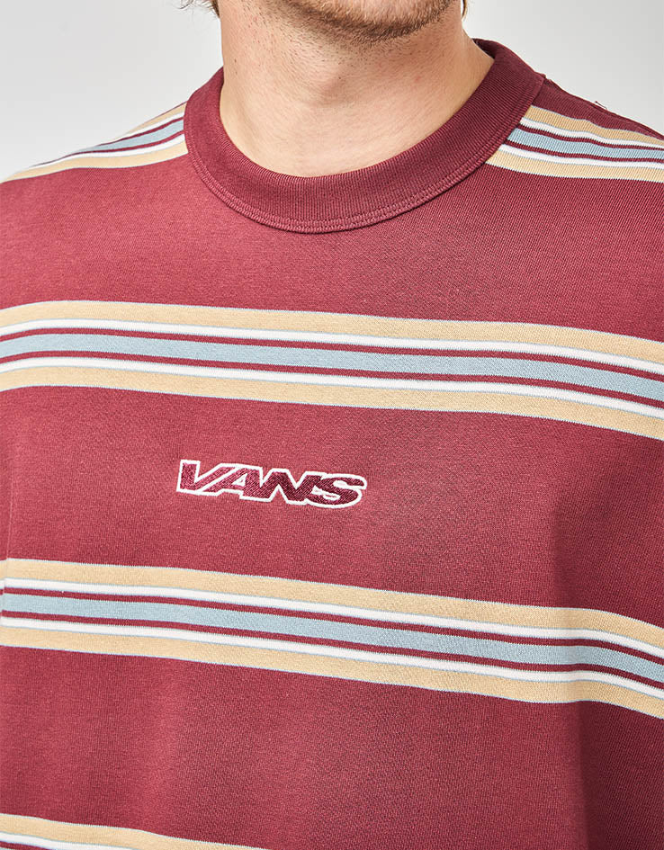 Vans Mesa Stripe T-Shirt - Port Royale