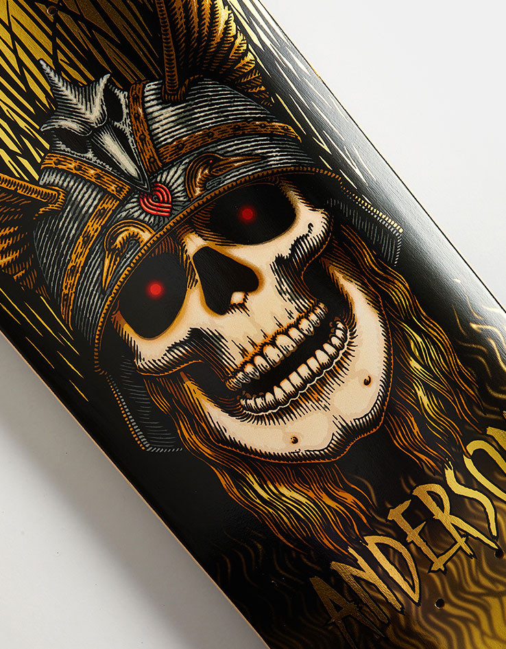Powell Peralta Anderson Heron Skull '03 Skateboard Deck 9.13"