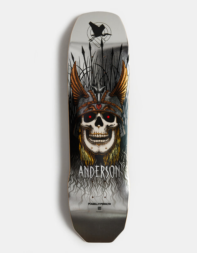 Powell Peralta Anderson Heron Skull '03 Skateboard Deck - 8.45"