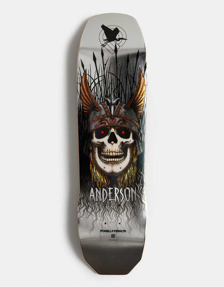 Powell Peralta Anderson Heron Skull '03 Skateboard Deck - 8.45"