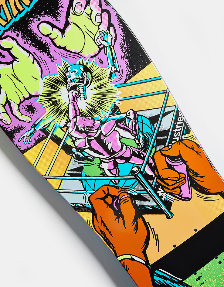 World Industries Martinez Rock'em Sock'em Skateboard Deck - 10.126"