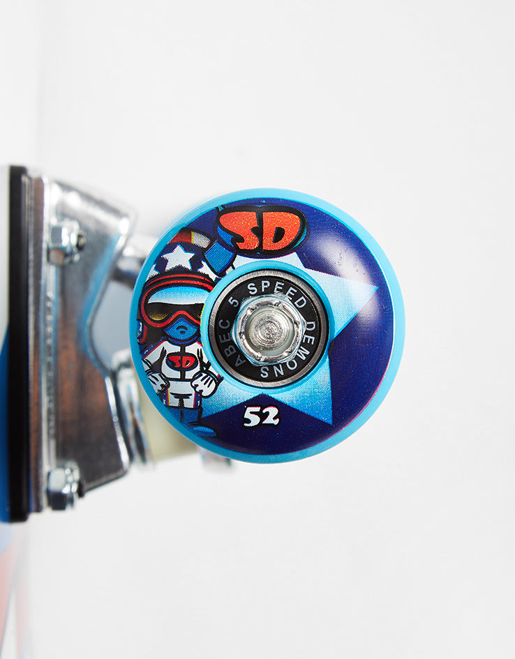 Speed Demons Stars 'SOFT TOP' Complete Skateboard - 6.5''