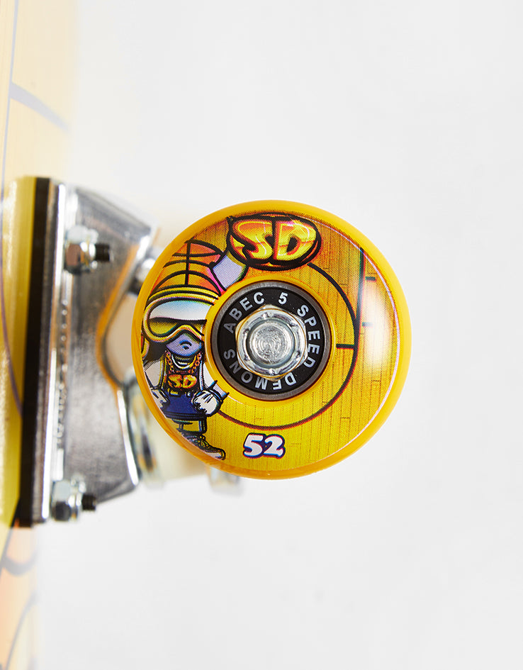 Speed Demons Paintballer 'SOFT TOP' Complete Skateboard