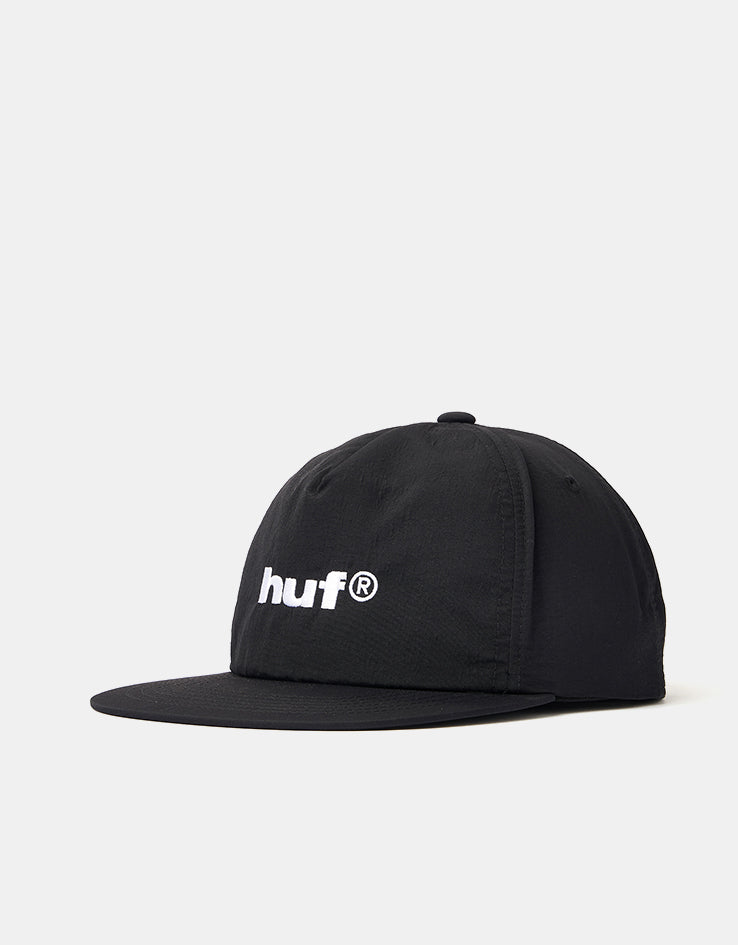 HUF 89 Nylon Snapback Cap - Black