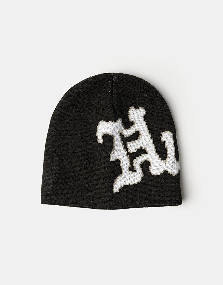HUF Noble Skully Beanie - Black