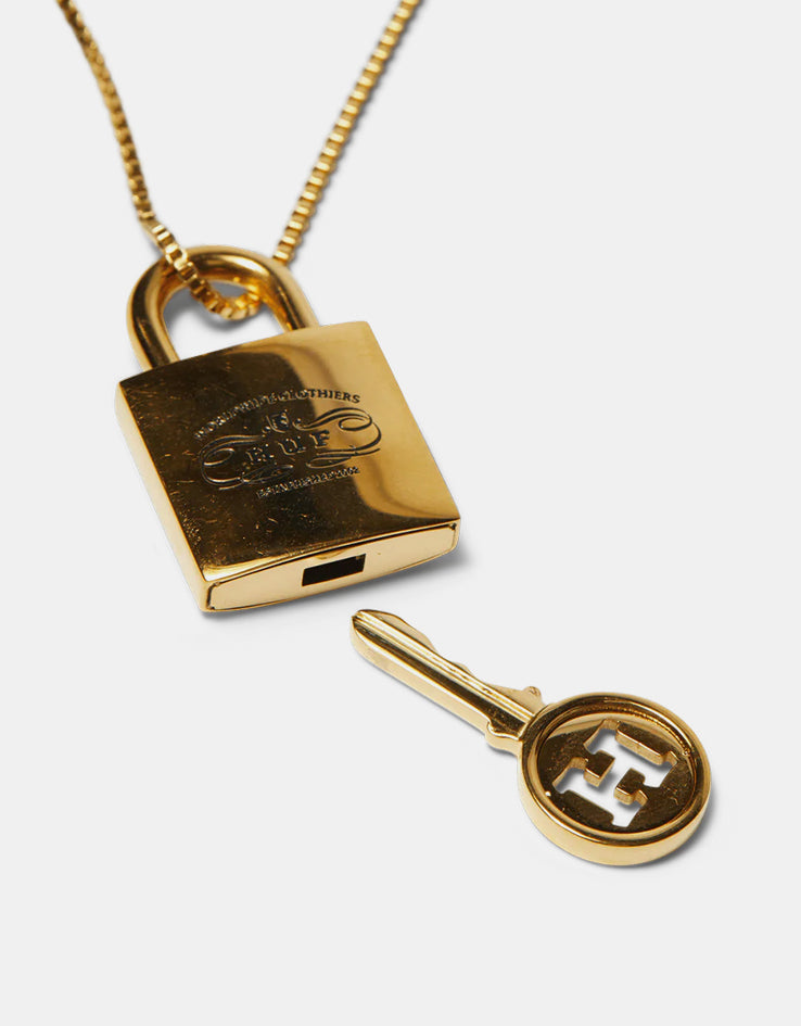 HUF Lock & Key Pendant
