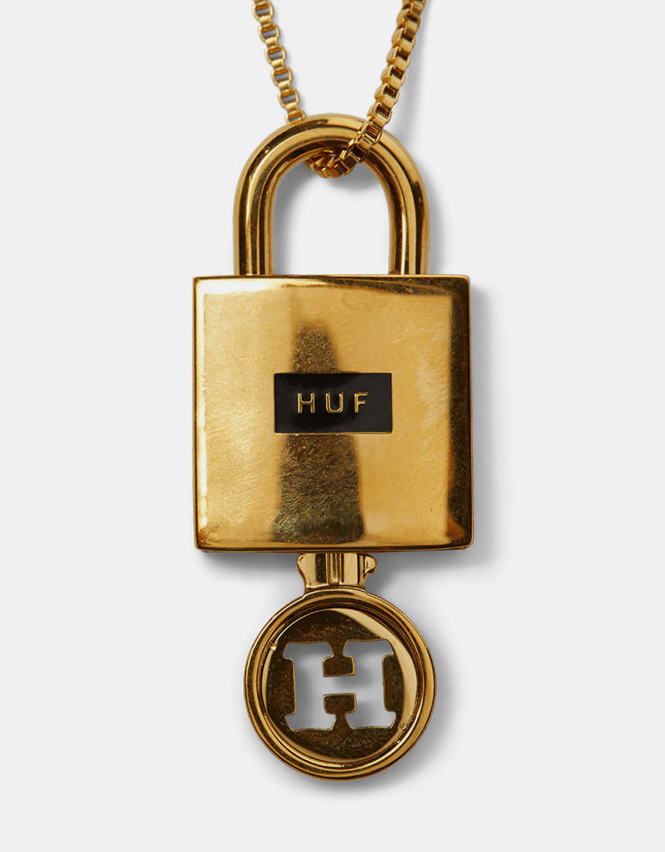 HUF Lock & Key Pendant
