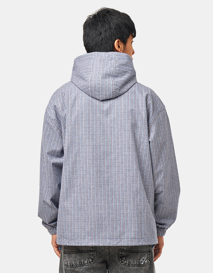 Route One Checked Jacket - Plaid (Light Blue)