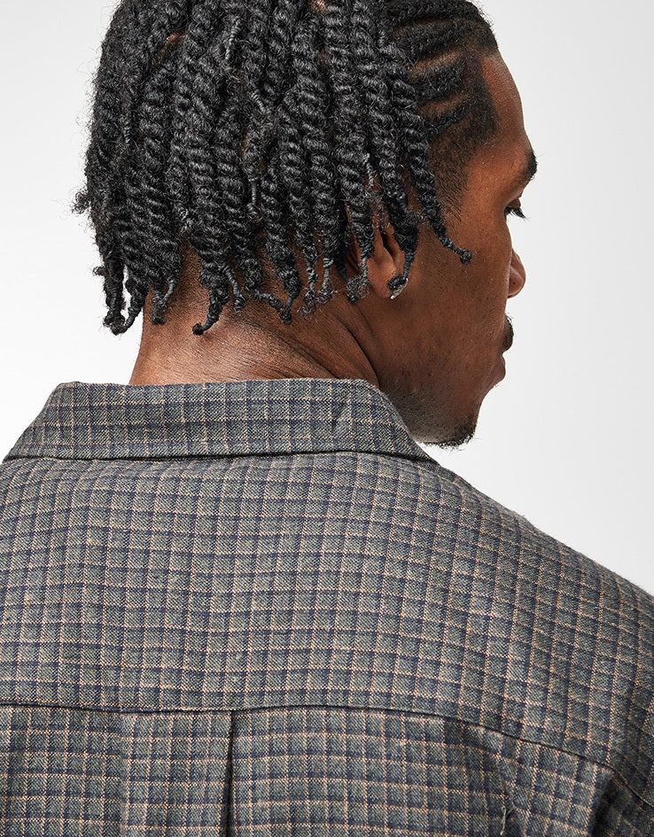 Route One Austin S/S Shirt - Plaid (Dark Green)