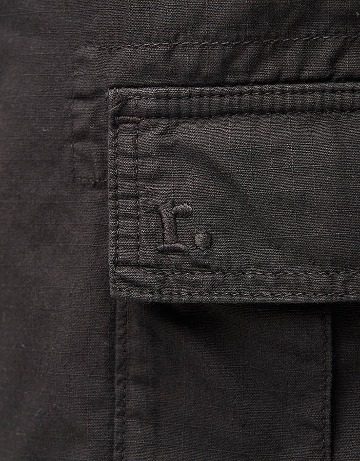 Route One Cargo Shorts - Black