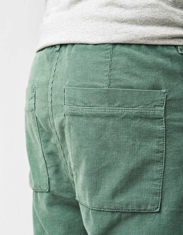 Route One Cord Shorts - Silver Pine