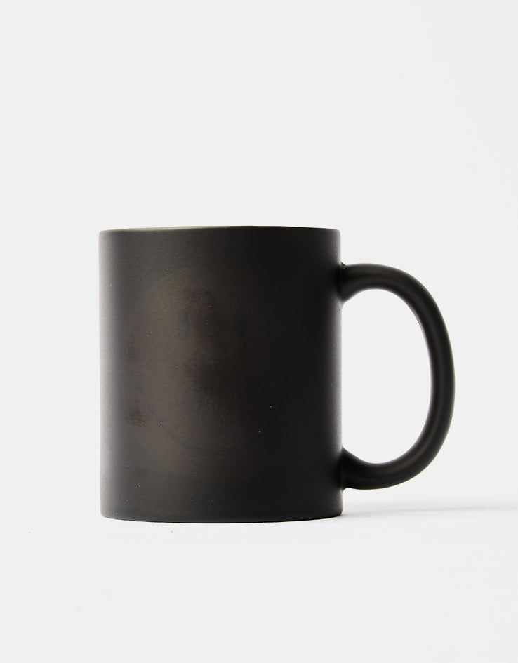 Smiley Heat Change Magic Mug - Black