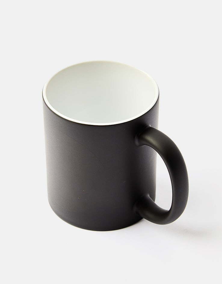Smiley Heat Change Magic Mug - Black