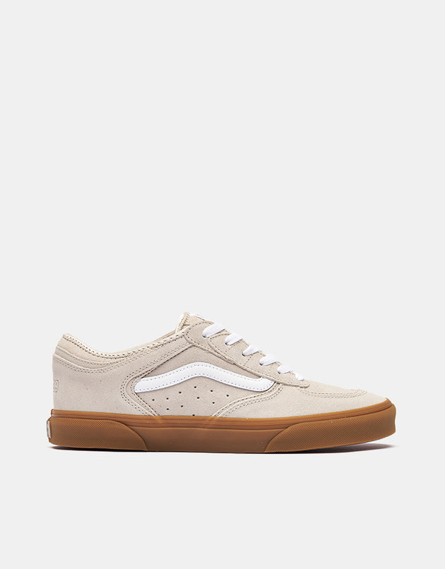 Vans Rowley Classic Skate Shoes - Oatmeal/Gum