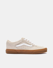 Vans Rowley Classic Skate Shoes - Oatmeal/Gum