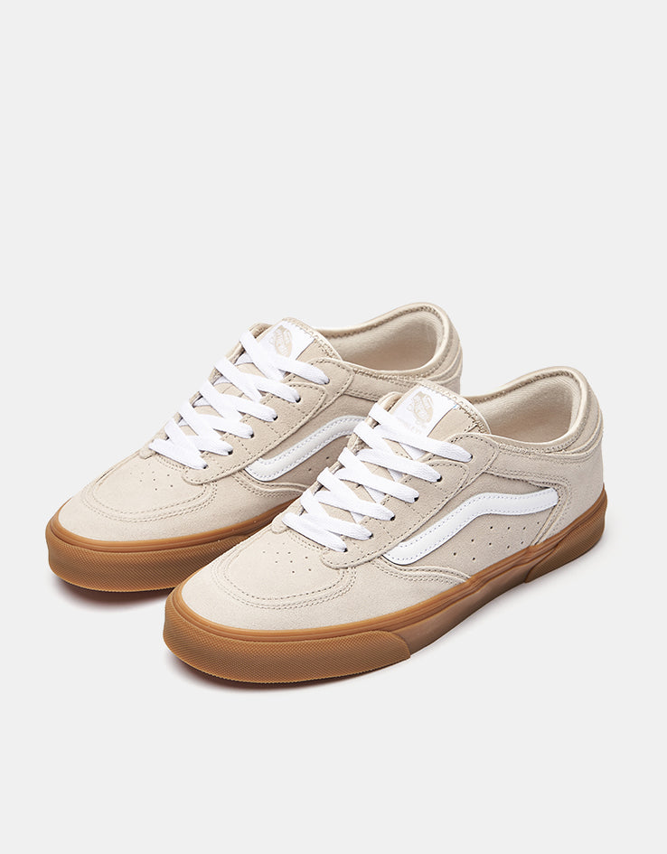 Vans Rowley Classic Skate Shoes - Oatmeal/Gum