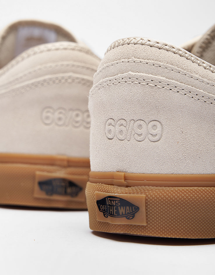 Vans Rowley Classic Skate Shoes - Oatmeal/Gum