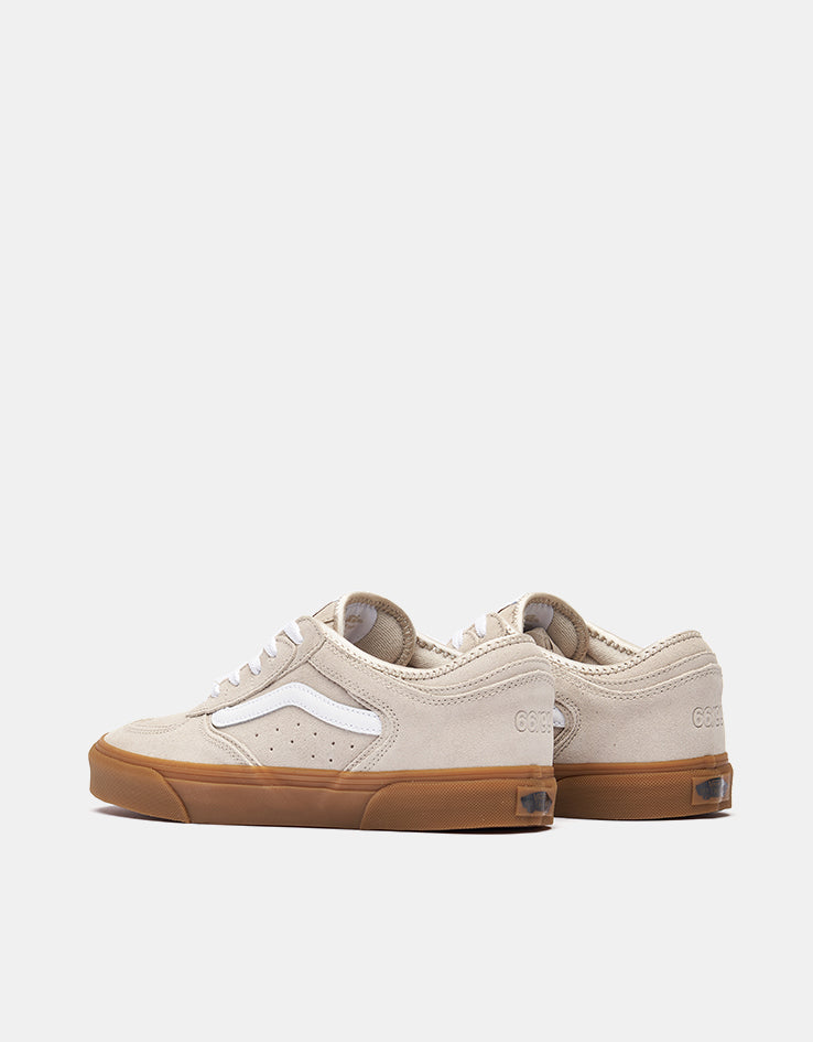 Vans Rowley Classic Skate Shoes - Oatmeal/Gum