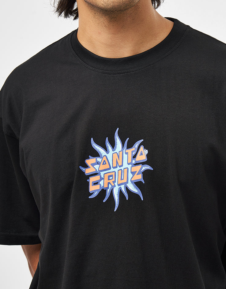 Santa Cruz Sol Tripper T-Shirt - Black