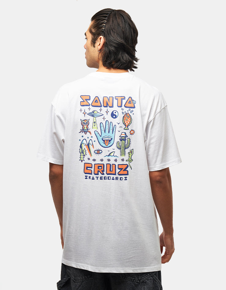 Santa Cruz Desert Tripper T-Shirt - White