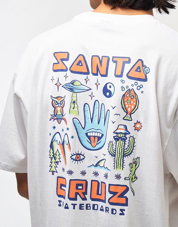 Santa Cruz Desert Tripper T-Shirt - White